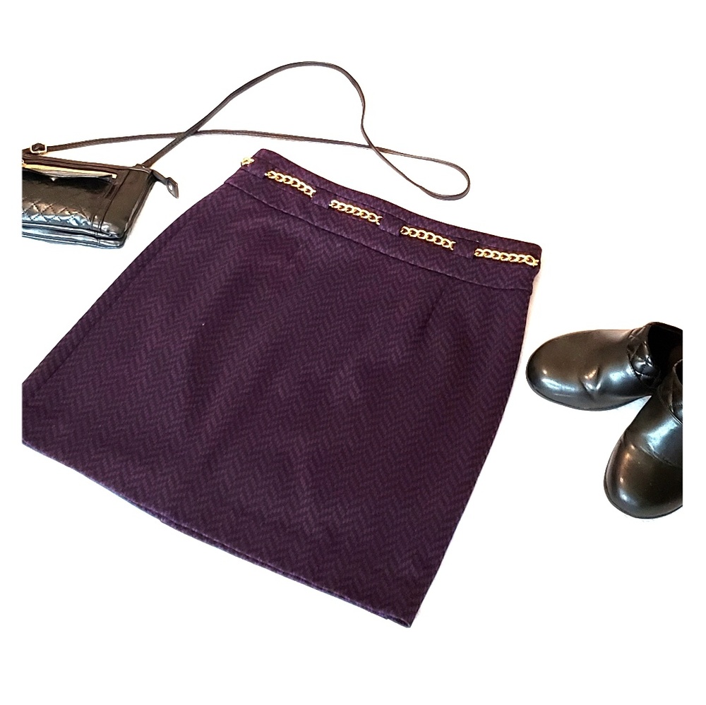 Print skirt (sz 8)